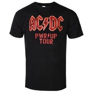 Hip Hop 90s Retro ACDC PWR Up Tour Music Fan Graphic Unisex T-Shirt